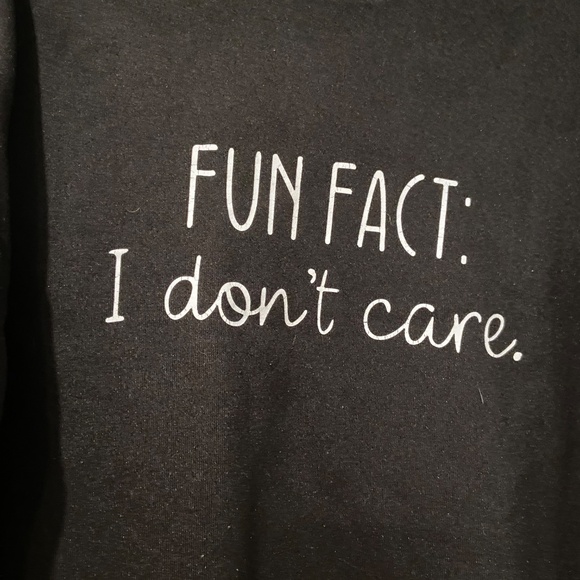 Oversized Graphic Crewneck Sweatshirt – Black, One Size - Picture 3 of 6